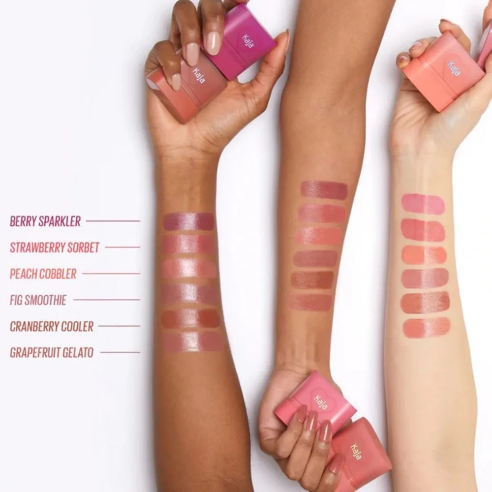 💝NEW KAJA DEWY BAR Strawberry Sorbet💝Cheek & Lip Multi Bar